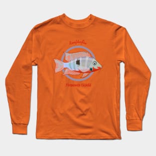 Firemouth Cichlid Long Sleeve T-Shirt